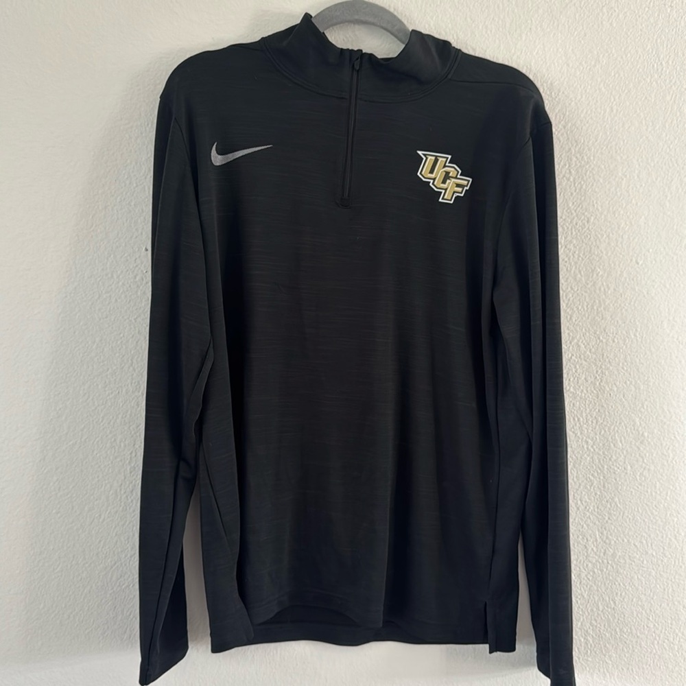 Nike Men’s UCF University of Central Florida Pullover Half Zip Dri-fit